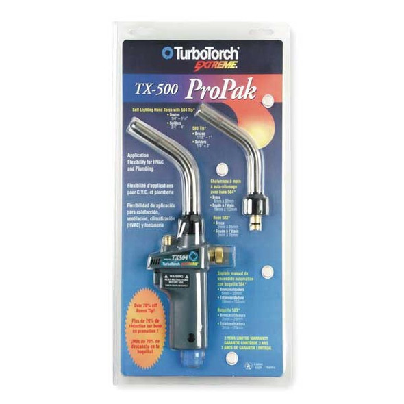 Turbotorch Torch Kit,Swirl Flame 0386-1299