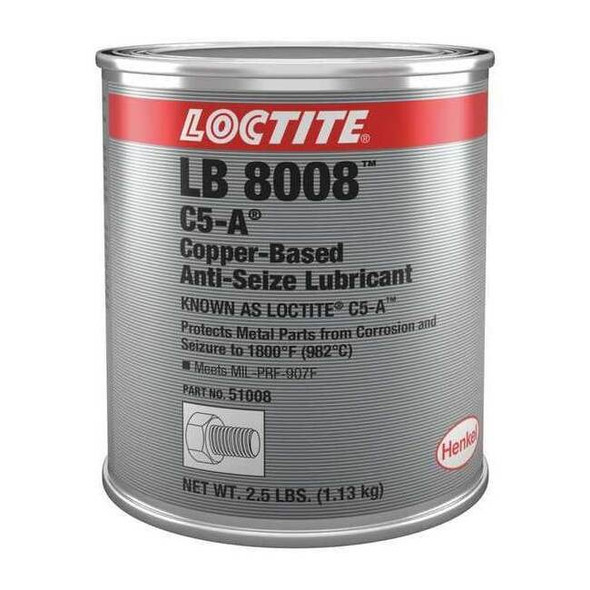 General Purpose Anti-Seize, Copper Base, 2.5 lb, Can, LB 8008, C5-A