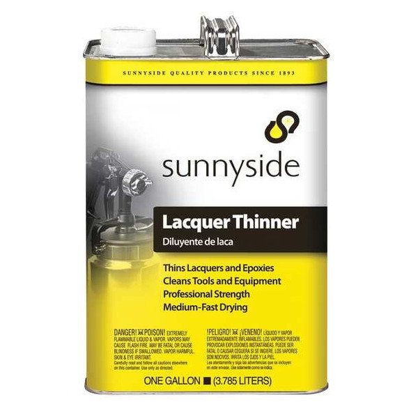 Sunnyside Lacquer Thinner,1 gal. 457G1