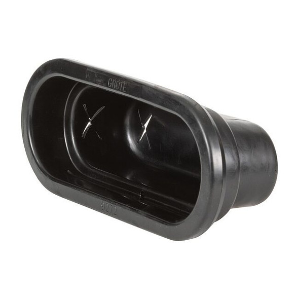 Grote Grommet, Round, Black, PVC, Style 1 92720
