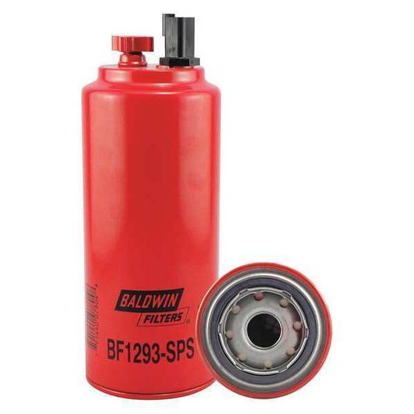 Baldwin Filters Fuel Filter, 10-1/32x3-11/16x10-1/32 In BF1293-SPS