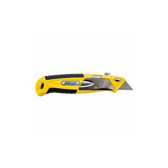 Pacific Handy Cutter Autoloading Utility Knife,6-1/2 In.,Ylw QBA-375 Pacific Handy Cutter Autoloading Utility Knife,6-1/2 In.,Ylw QBA-375