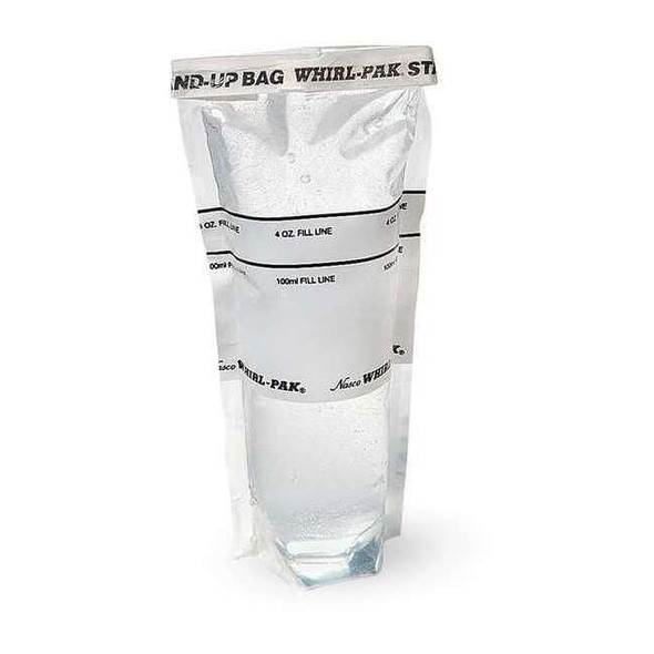 Whirl-Pak Sampling Bag,Self-Standing,4 oz.,PK500 B01364