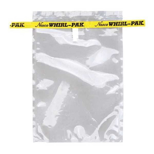Whirl-Pak Sampling Bag,Clear,13 oz.,7.5" L,PK500 B01018