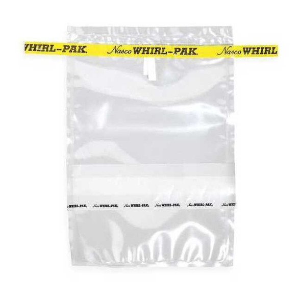 Whirl-Pak Sampling Bag,13 fl oz,7.5 in,5.3in,PK500 B01490