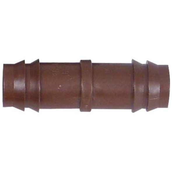 Rain Bird Coupling,1-2 In. Tubing,Brn,Plastic,PK4 BC50-4PS2