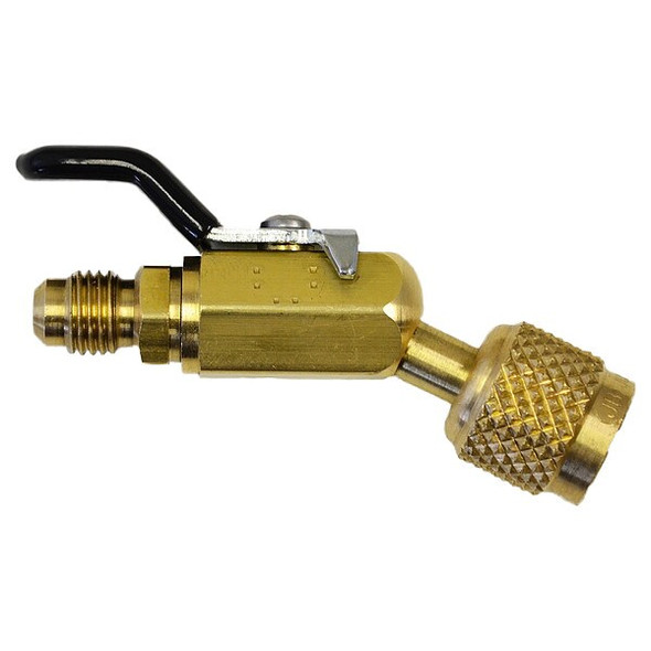 Jb Industries Mini Ball Valve, 45 Deg,2in L, Brass,PK3 MBV4-03