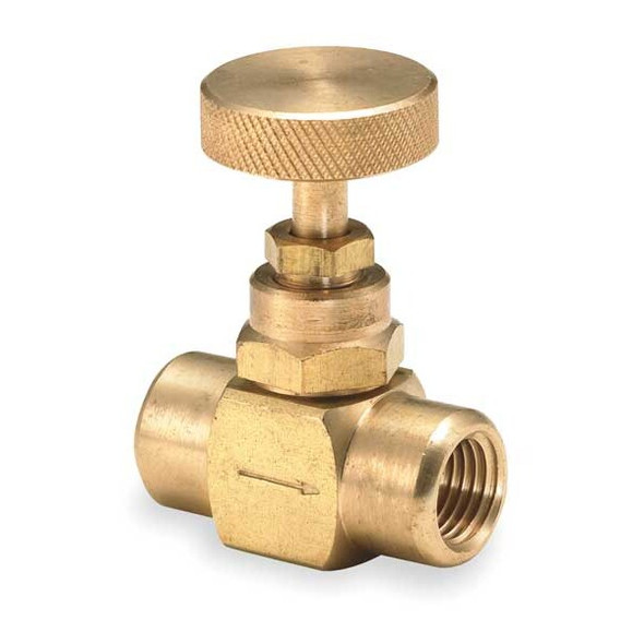 Weksler Needle Valve, Knob, 600 psi BBV4