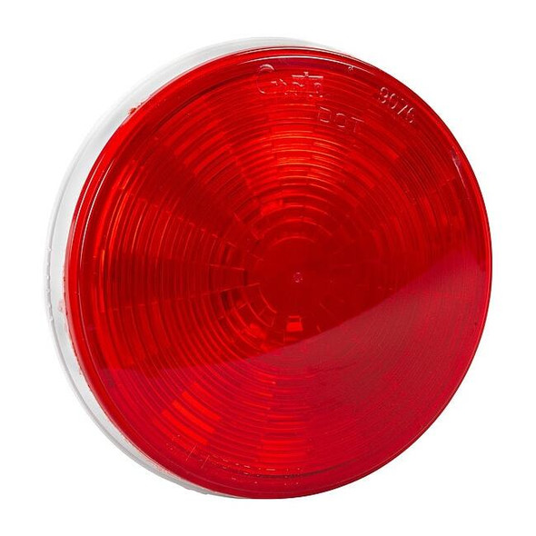 Grote Stop/Tail/Trn Lamp,LED,Dia 4-5/16 In,Red 54342