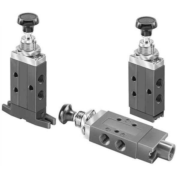 Parker Manual Air Control Valve,3-Way,1/8In NPT 414931000