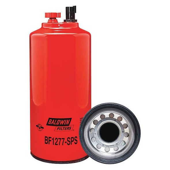 Baldwin Filters Fuel Filter,11-5/8 x 4-21/32 x 11-5/8 In BF1277-SPS