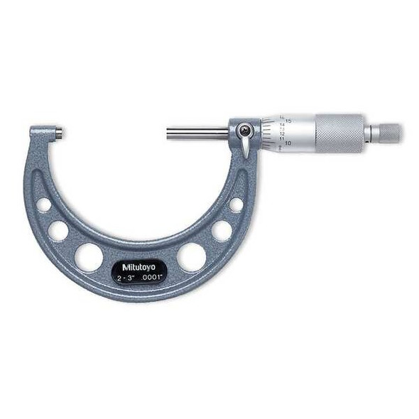 Mitutoyo Micrometer,0 to 1",0.0001,Ratchet 103-260