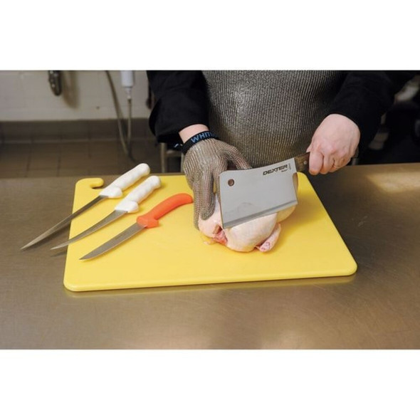 Dexter Russell Boning Knife,Flex,Curved,6 In,NSF 01483