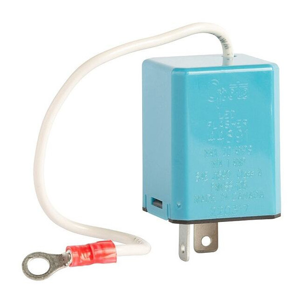 Grote Automotive Flasher, 1.125 in, 12V DC, Blue 44891