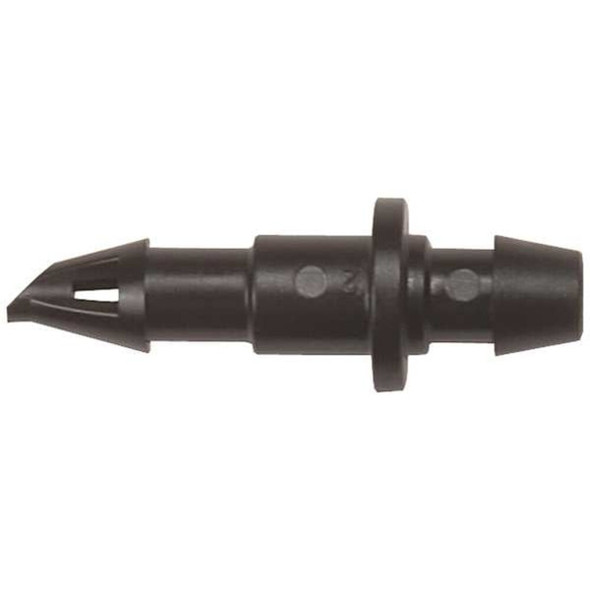 Rain Bird Coupling,1-4 In. Tubing,Blk, Plstc,PK10 BC25-10PS