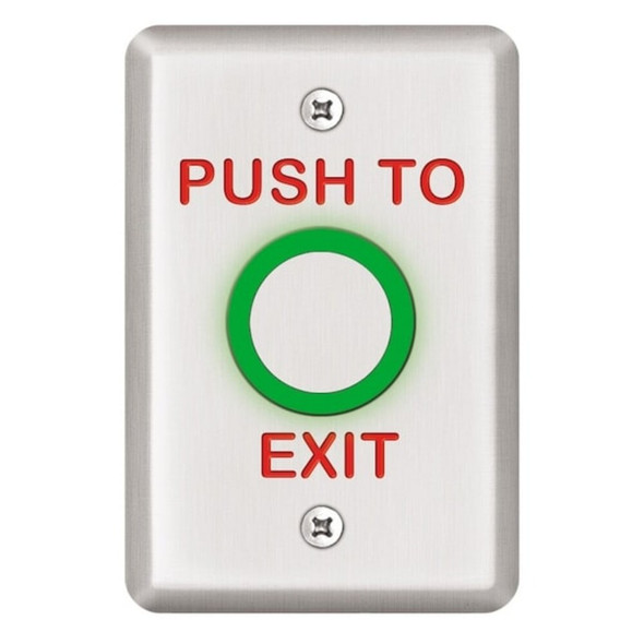 Sdc Exit Push Button,2-7-8 in. W 463U