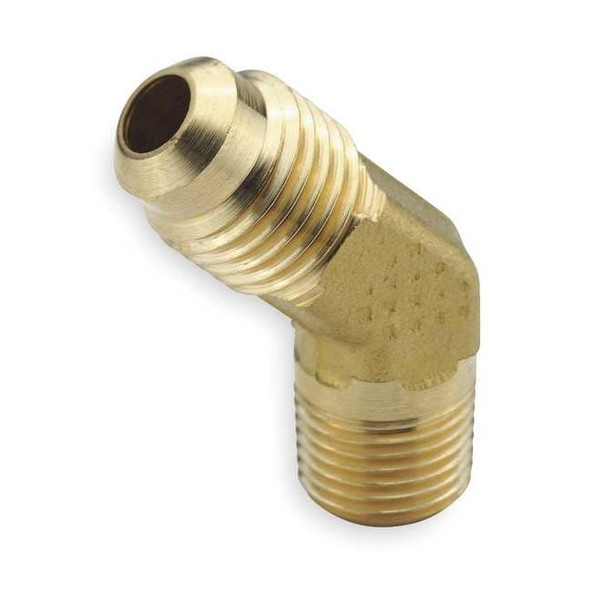 Parker Elbow,Brass,Flared5/8",MNPT1/2",PK10 159F-10-8