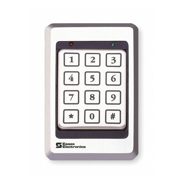 Essex Self Contained Access Control Keypad, 12 Pad 3x4, Stainless SKE-34S