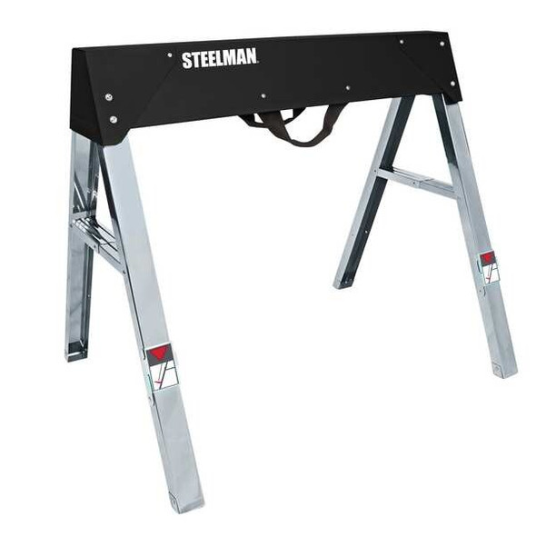 Steelman Sawhorse,35-3/64 in.,Steel 67102-G Steelman Sawhorse,35-3/64 in.,Steel 67102-G