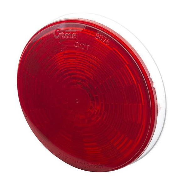 Grote Stop/Tail/Trn Lamp,LED,Dia 4-5/16 In,Red 54362