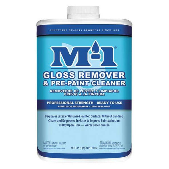 M-1 Paint Deglosser,Pre-Paint Cleaner,1 qt. 62232M