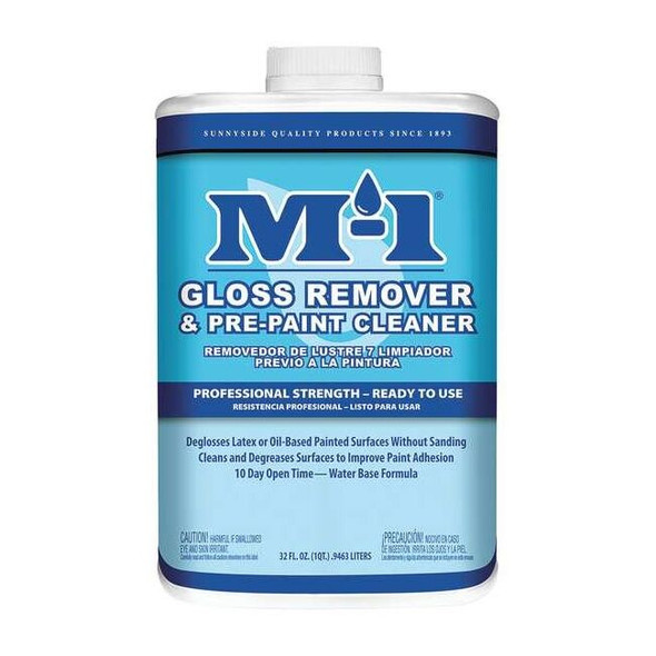 M-1 Paint Deglosser,Pre-Paint Cleaner,1 qt. 62232M