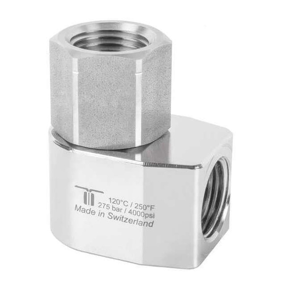 Mosmatic RotaryUnion,Elbow,Brass,1/2"Threaded 43.458