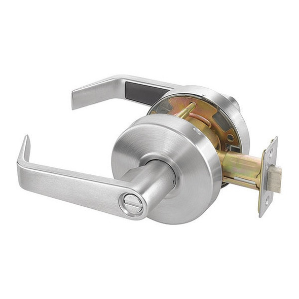 Assa Abloy Accentra Lever Lockset,Mechanical,Privacy,Grade 2 AU4602LN x 626