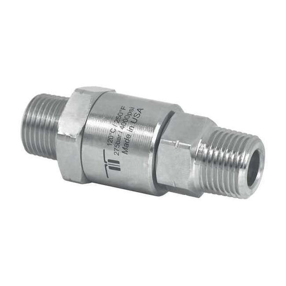 Mosmatic RotaryUnion,Straight,Brass,3/8"Threaded 32.563