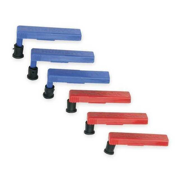 Dickson Replacement Pen Kit, 3 Red, 3 Blue P246