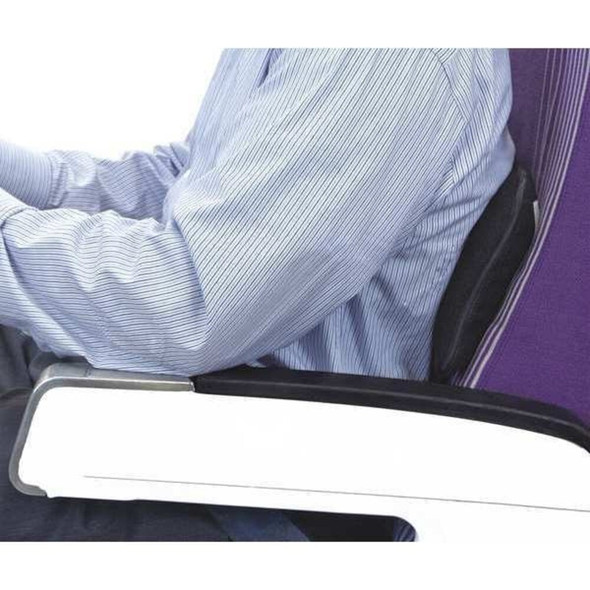 The Comfortmakers Backrest,Memory Foam,Black 92061