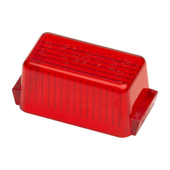 Grote Replacement Lens ,Rectangular,Red 92432