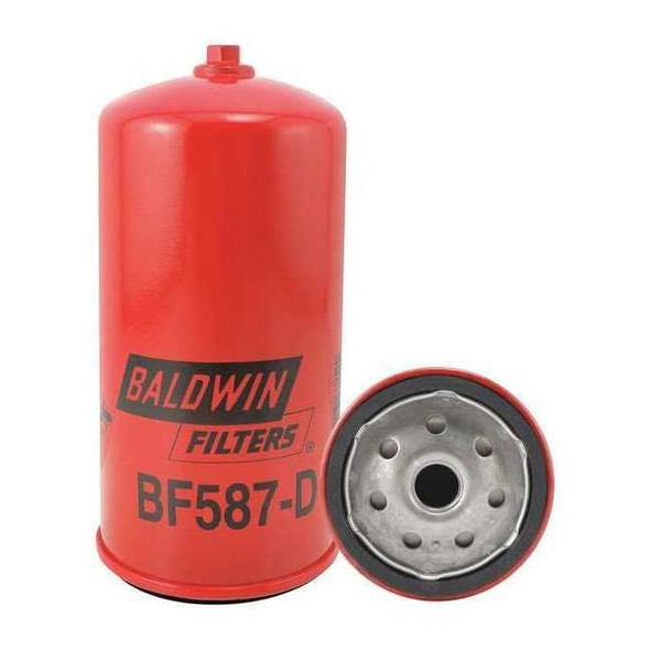 Baldwin Filters Fuel Filter,6-1/8 x 3-1/32 x 6-1/8 In BF587-D