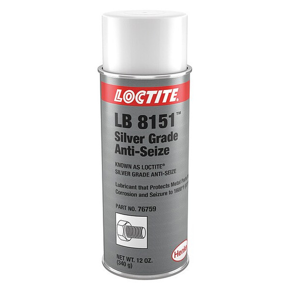 Loctite Anti-Seize,12 oz Spray Can,Graphite LB 8151 135541