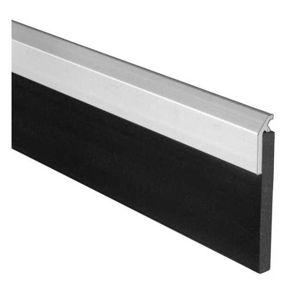 National Guard Door Sweep,Anodized Aluminum,48 In 203NA-48