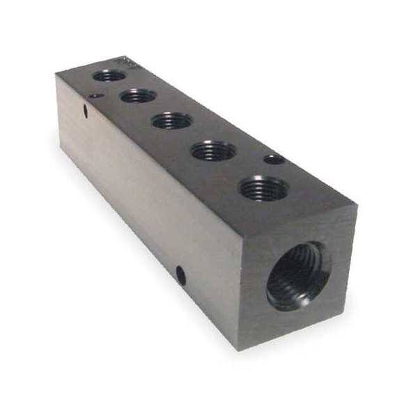 Pneumadyne Pipe Manifold Fitting, Aluminum, 3/4 in M35-375-5