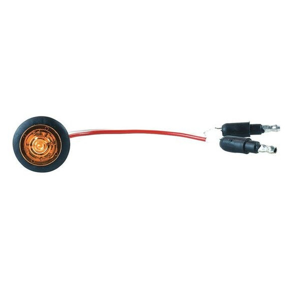 Grote Clearance Marker Light,LED,Yellow,12VDC 49333