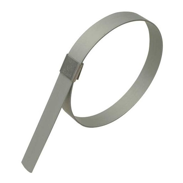 Band-It Pre. BandClamp, Galv.CS, Min.Dia.3/4", PK10 GRP209