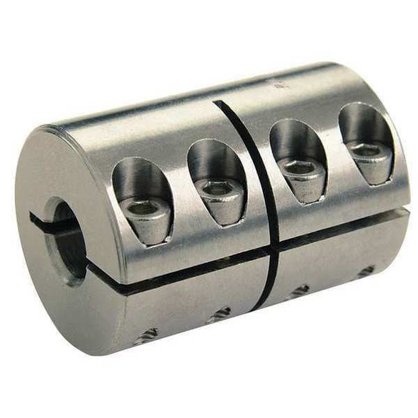 Ruland Rigid Shaft Coupling,Clamp,2" L CLX-10-8-SS