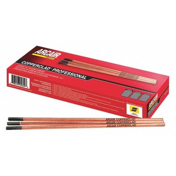 Arcair Gouging Elect., Copperclad, 1-8x12, PK100 22023003