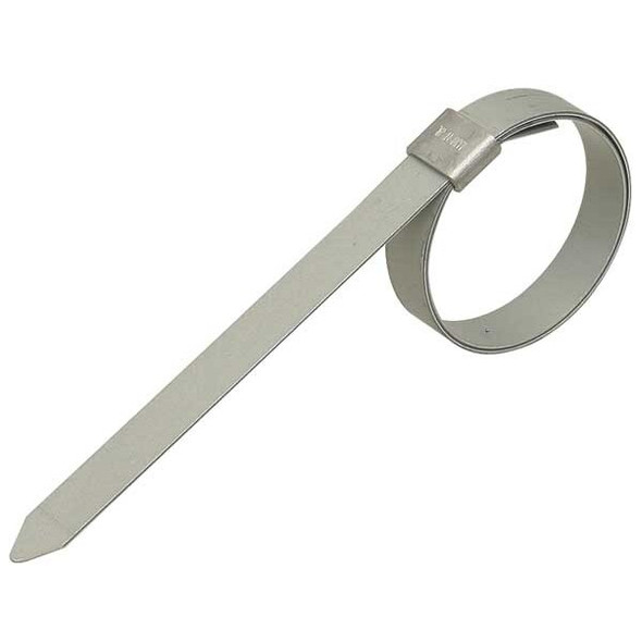 Band-It Pre. BandClamp, Galv.CS, Min.Dia.3/4", PK24 GRS303