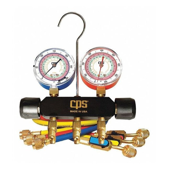 Blackmax Mechanical Manifold Gauge Set,2 Valves MBHP5E