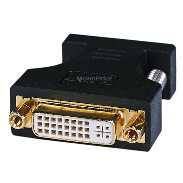 Monoprice Computer Cable Adapter,Black 2397 Monoprice Computer Cable Adapter,Black 2397