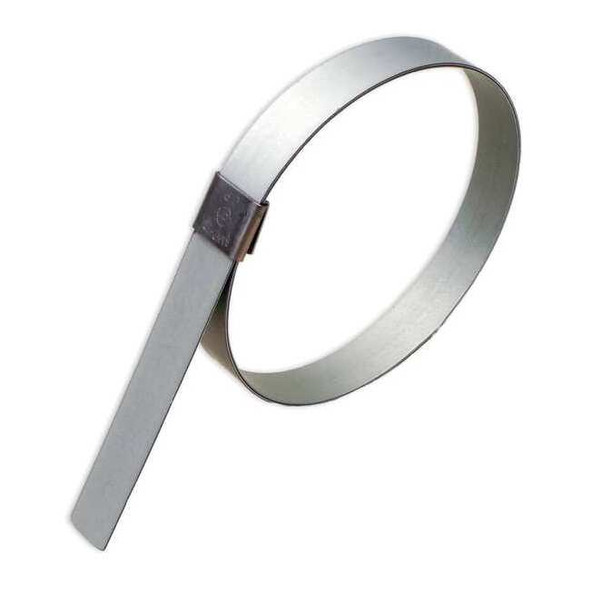 Band-It Hose Clamp,Galv.CS,Min.Dia. 3/4 In.,PK10 GRP189