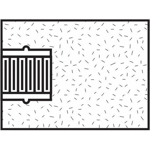 Norton Abrasives Gemini Grinding Plug w/Sq Tip,2 Dia,3 L,24GR,AO 61463622219