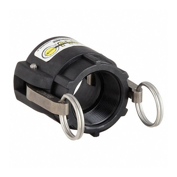 Banjo Cam and Groove Coupling,2",Polypropylene 200D Banjo Cam and Groove Coupling,2",Polypropylene 200D