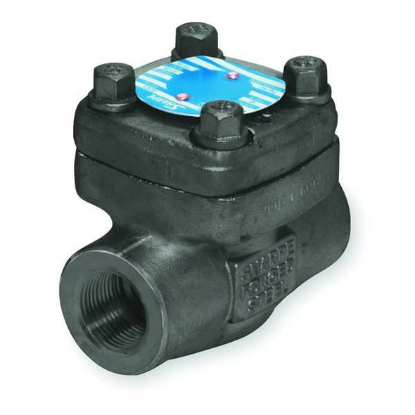 Sharpe Valves 1-1/4" FNPT Forged Carbon Steel Piston Check Valve 4371001540