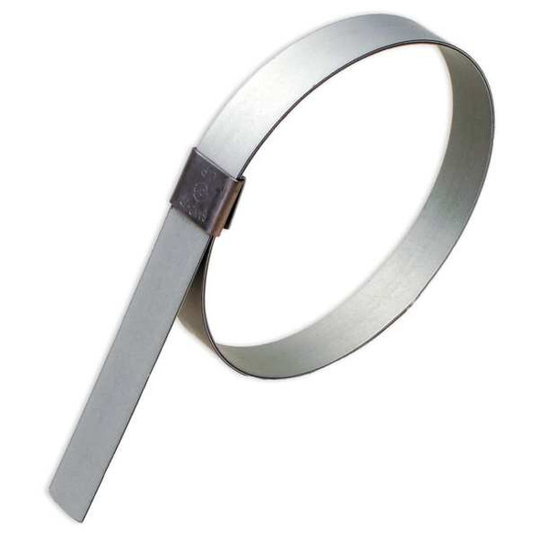 Band-It Hose Clamp,Galv.CS,Min.Dia. 3/4 In.,PK10 GRP149