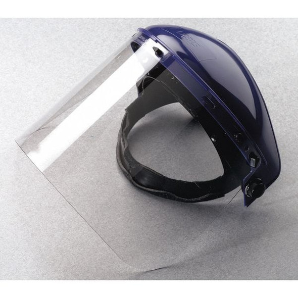 Mcr Safety Face Shield Visor, Clear Visor, 8" Height, Uncoated Lens, Clear 181560
