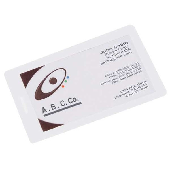 Sircle Laminating Pouches, 2-1/2x4-1/4in, PK100 378337